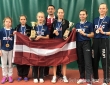 Latvijas junioru un kadetu kamanda, Hāpsala, Igaunija.